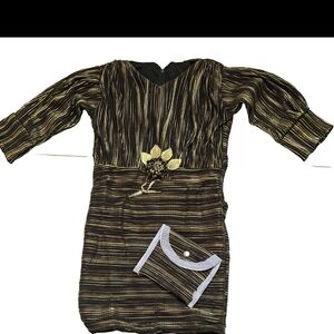 Dark Green Girls Party Dress